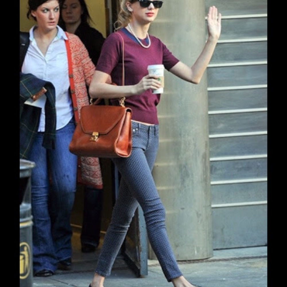 AG Pin Dot skinny ankle jeans sz 26 ankle legging Y2K